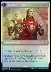 Wedding Announcement // Wedding Festivity [Innistrad: Crimson Vow Prerelease Promos] | Tabernacle Games