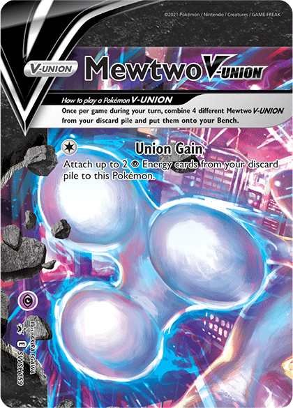 Mewtwo V-Union (SWSH159) [Sword & Shield: Black Star Promos] | Tabernacle Games