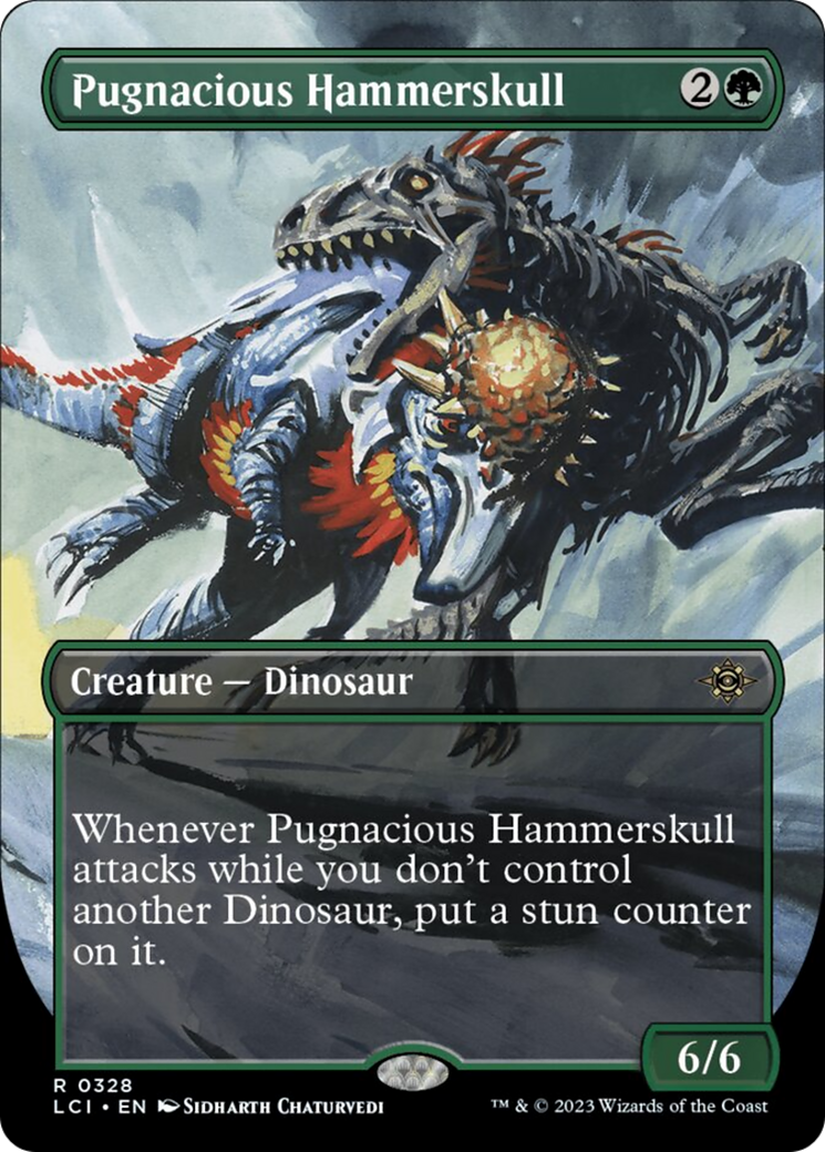 Pugnacious Hammerskull (Borderless) [The Lost Caverns of Ixalan] | Tabernacle Games