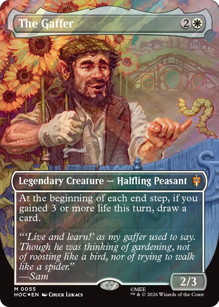 The Gaffer (Borderless) (Surge Foil) [The Hobbit: Eternal-Legal] | Tabernacle Games