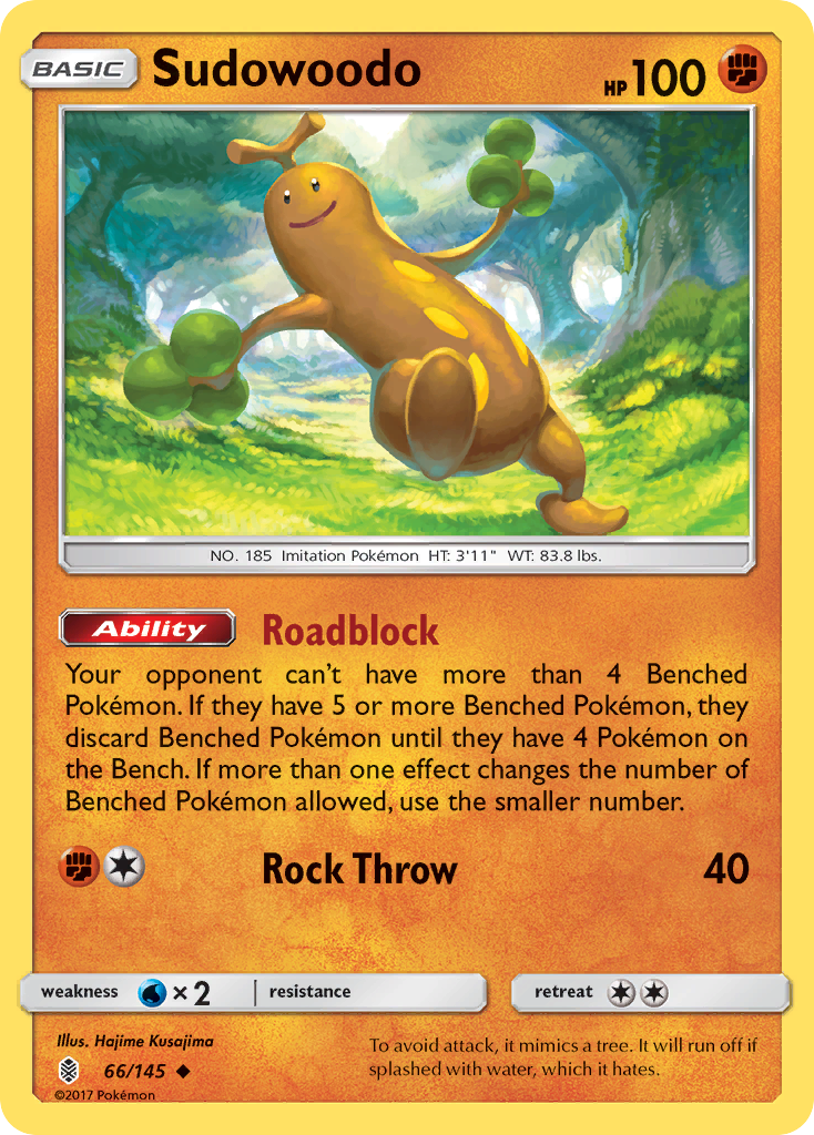 Sudowoodo (66/145) [Sun & Moon: Guardians Rising] | Tabernacle Games