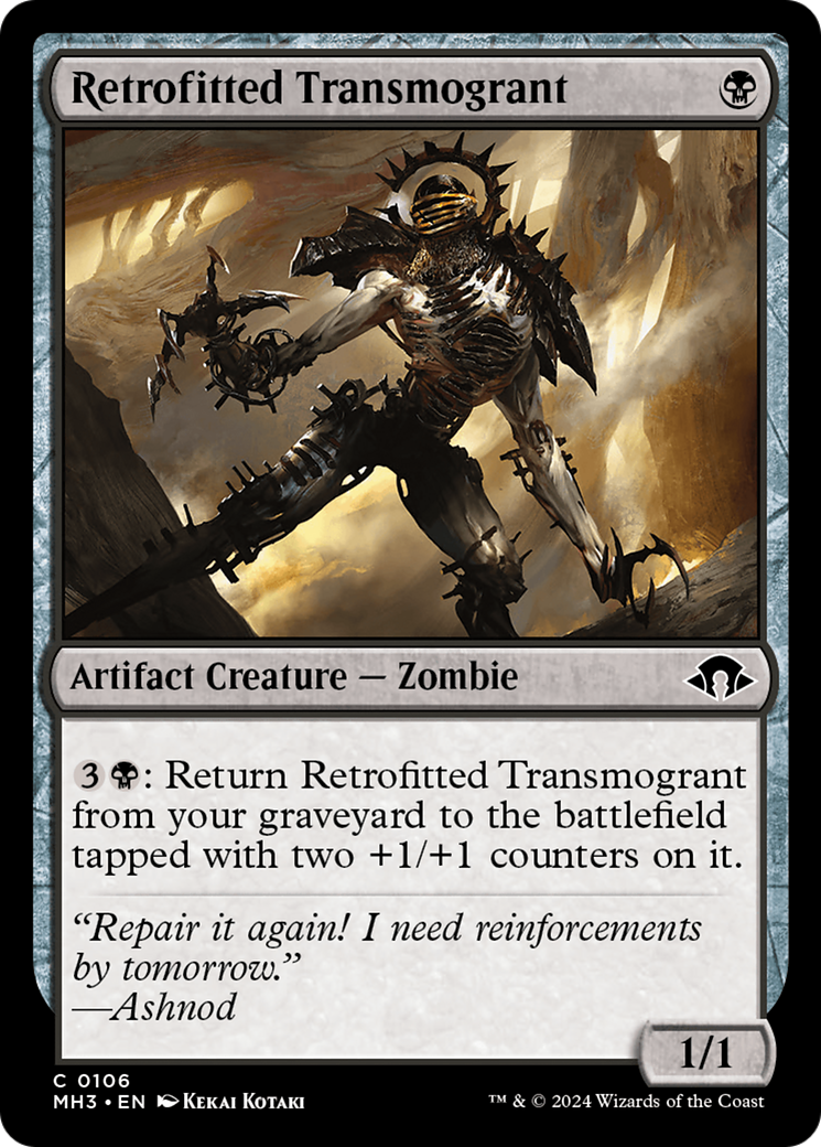 Retrofitted Transmogrant [Modern Horizons 3] | Tabernacle Games