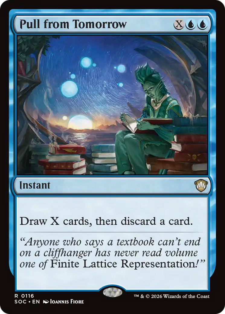 Pull from Tomorrow [Secrets of Strixhaven Commander] | Tabernacle Games