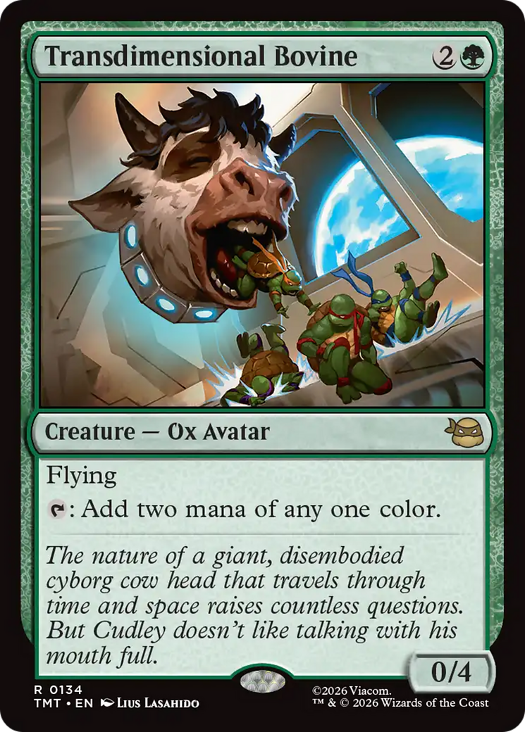 Transdimensional Bovine [Teenage Mutant Ninja Turtles] | Tabernacle Games