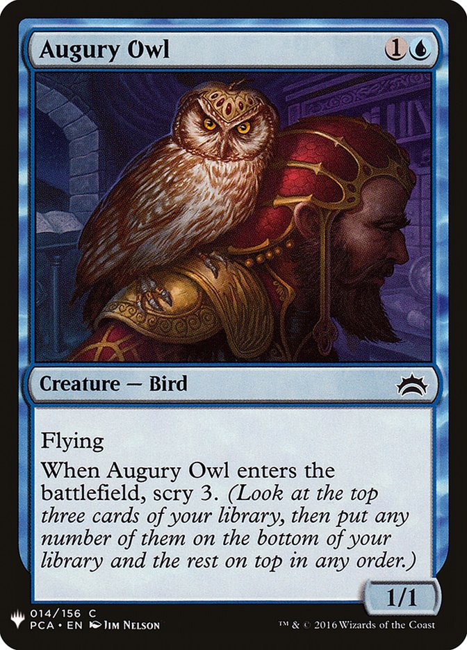 Augury Owl [Mystery Booster] | Tabernacle Games