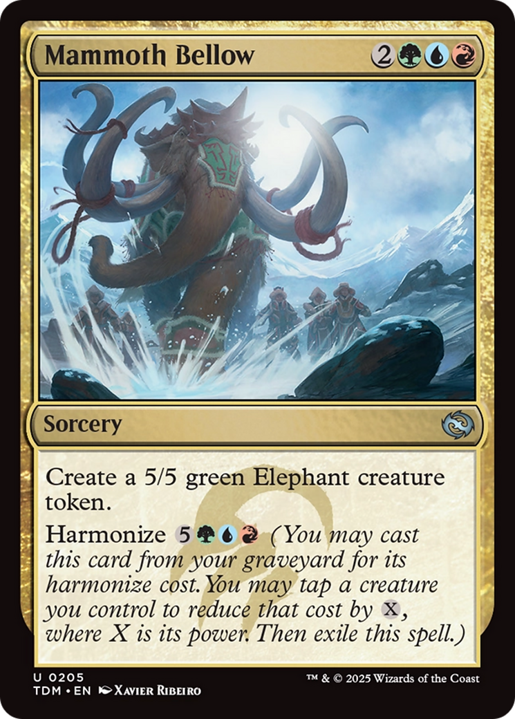 Mammoth Bellow [Tarkir: Dragonstorm] | Tabernacle Games