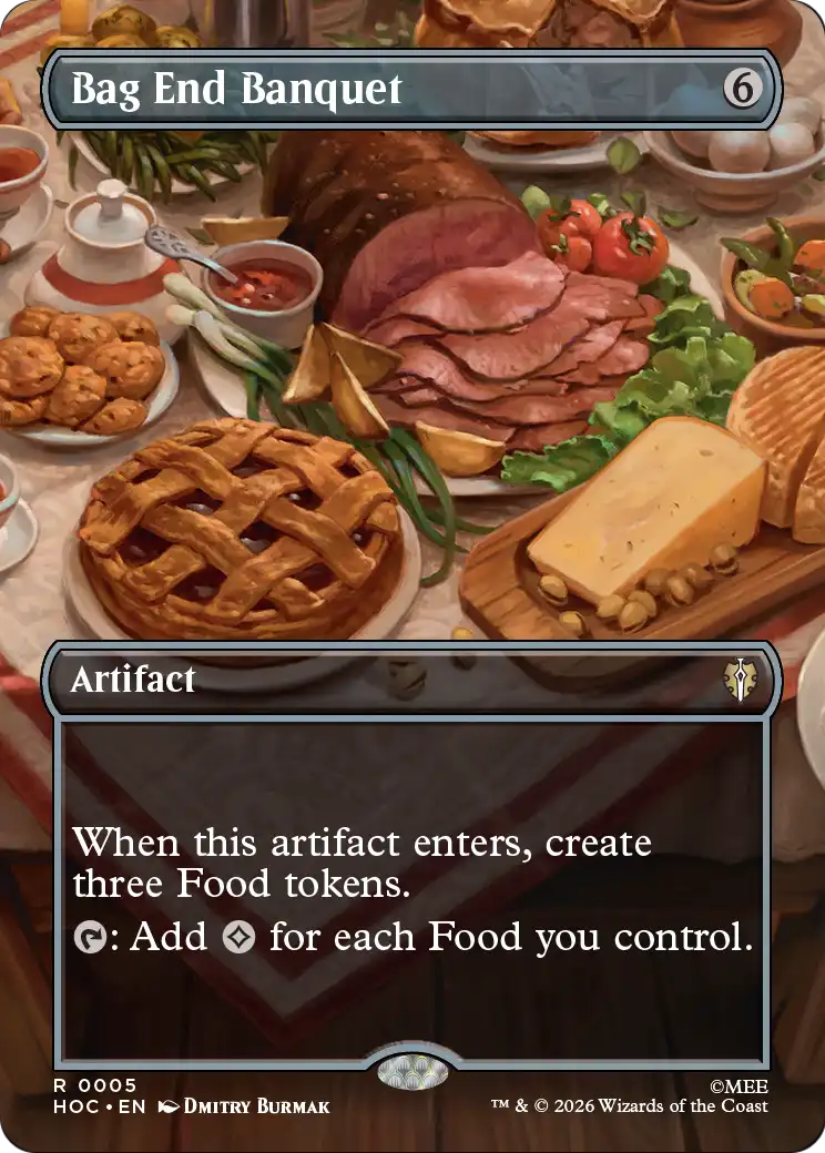 Bag End Banquet (Borderless) [The Hobbit: Eternal-Legal] | Tabernacle Games