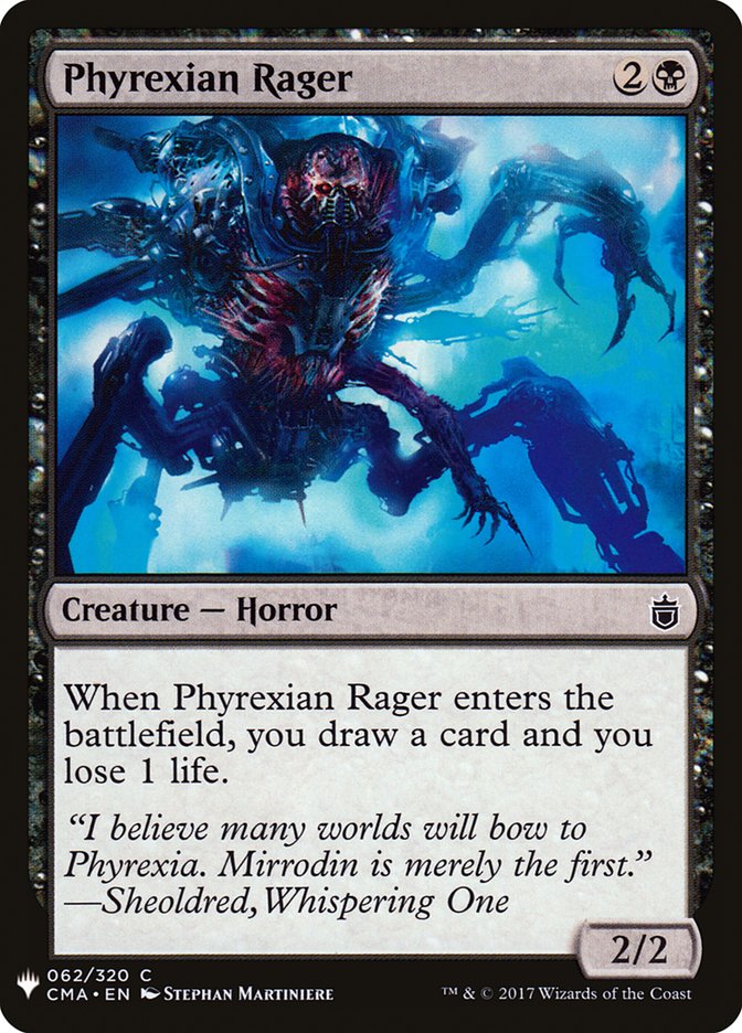 Phyrexian Rager [Mystery Booster] | Tabernacle Games