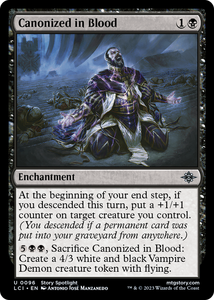 Canonized in Blood [The Lost Caverns of Ixalan] | Tabernacle Games