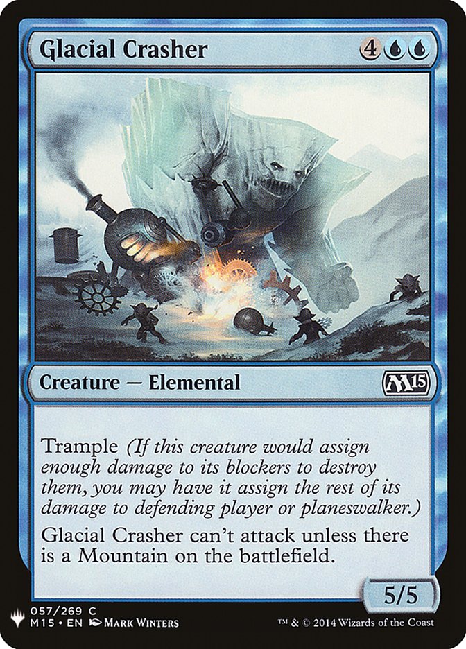 Glacial Crasher [Mystery Booster] | Tabernacle Games