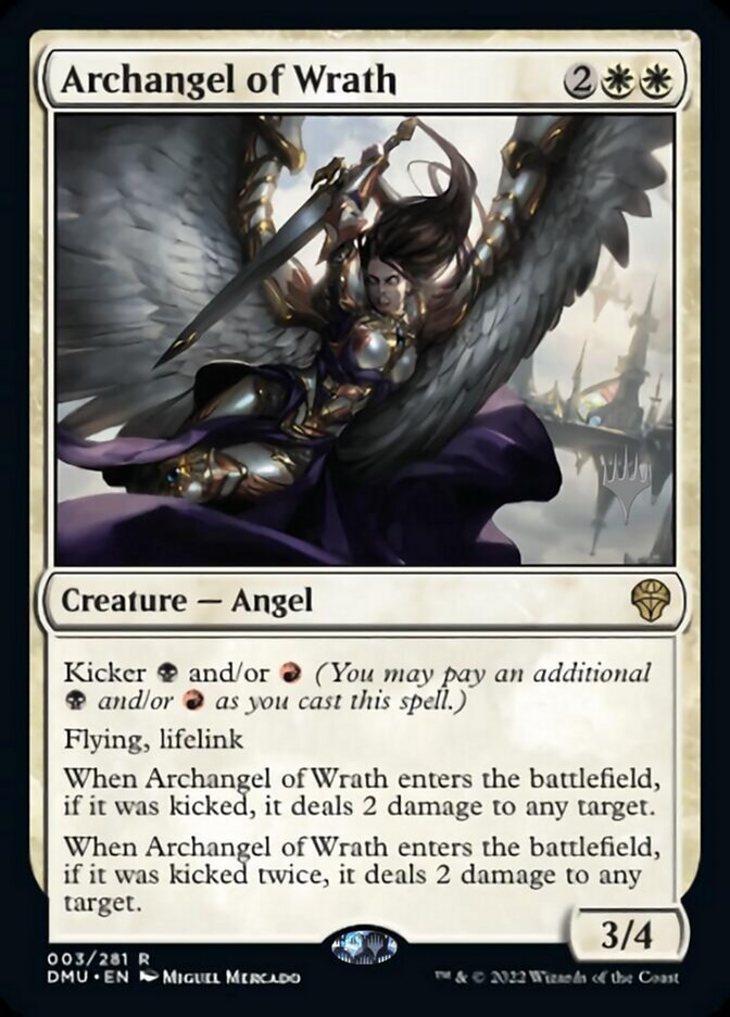 Archangel of Wrath (Promo Pack) [Dominaria United Promos] | Tabernacle Games