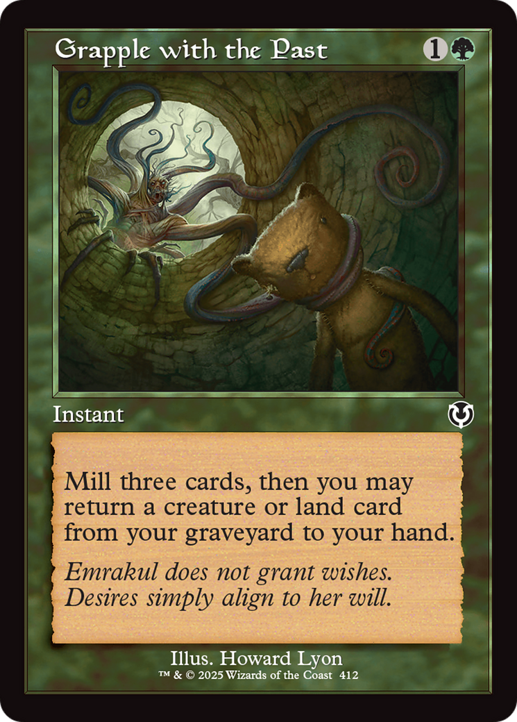 Grapple with the Past (Retro Frame) [Innistrad Remastered] | Tabernacle Games