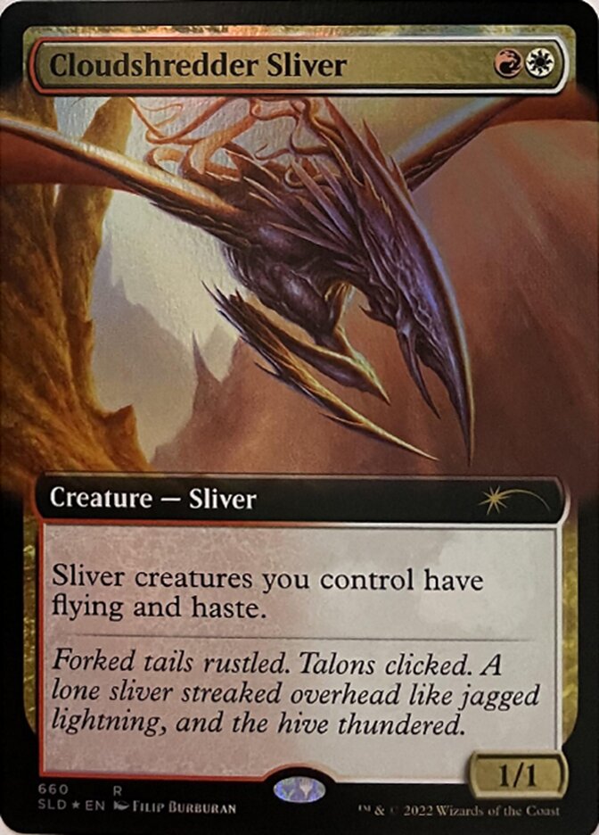 Cloudshredder Sliver (Extended Art) [Secret Lair Drop Promos] | Tabernacle Games