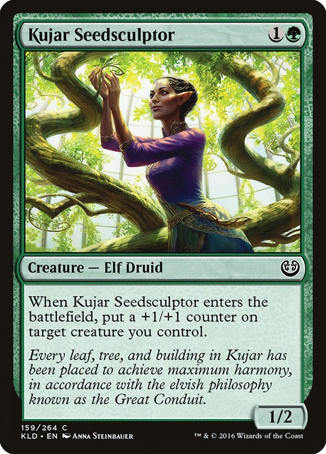 Kujar Seedsculptor [Kaladesh] | Tabernacle Games