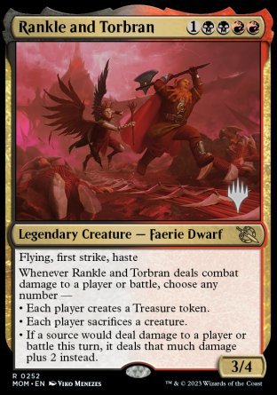 Rankle and Torbran (Promo Pack) [March of the Machine Promos] | Tabernacle Games