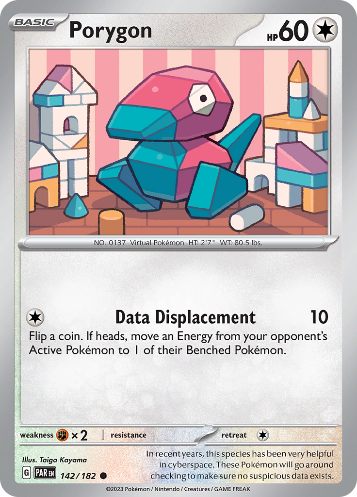 Porygon (142/182) [Scarlet & Violet: Paradox Rift] | Tabernacle Games