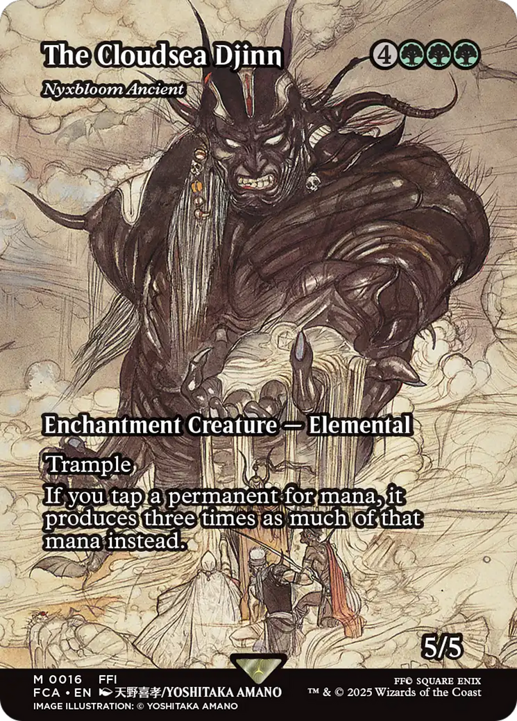 The Cloudsea Djinn - Nyxbloom Ancient (Showcase) [FINAL FANTASY : Through the Ages] | Tabernacle Games