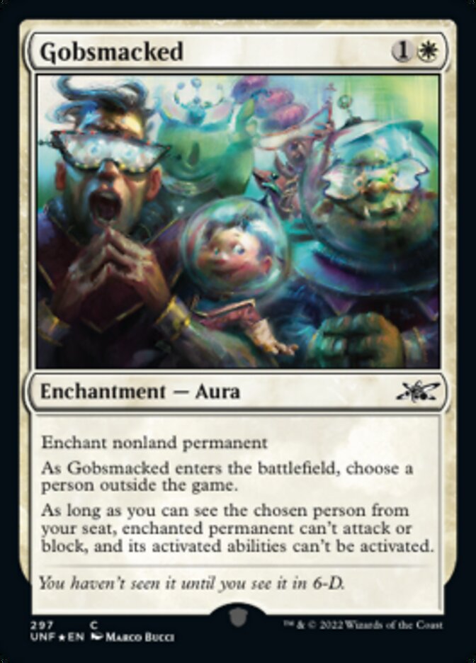 Gobsmacked (Galaxy Foil) [Unfinity] | Tabernacle Games
