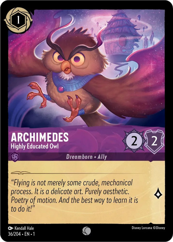 Archimedes - Highly Educated Owl (36/204) [The First Chapter] | Tabernacle Games