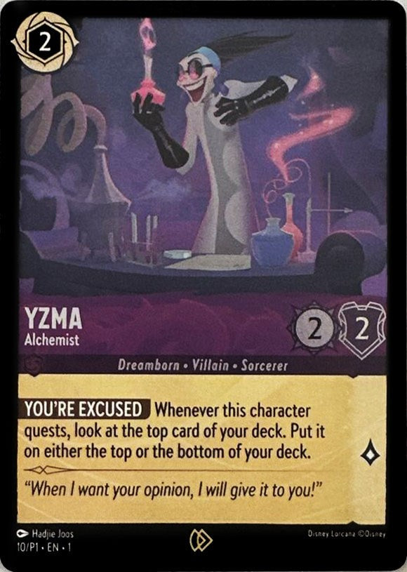 Yzma (10/P1) [Promo Cards] | Tabernacle Games
