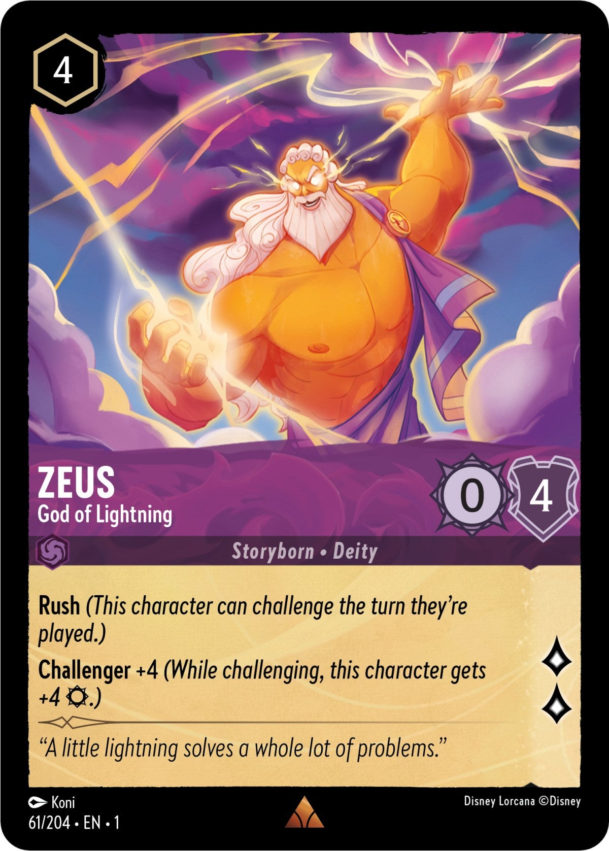 Zeus - God of Lightning (61/204) [The First Chapter] | Tabernacle Games