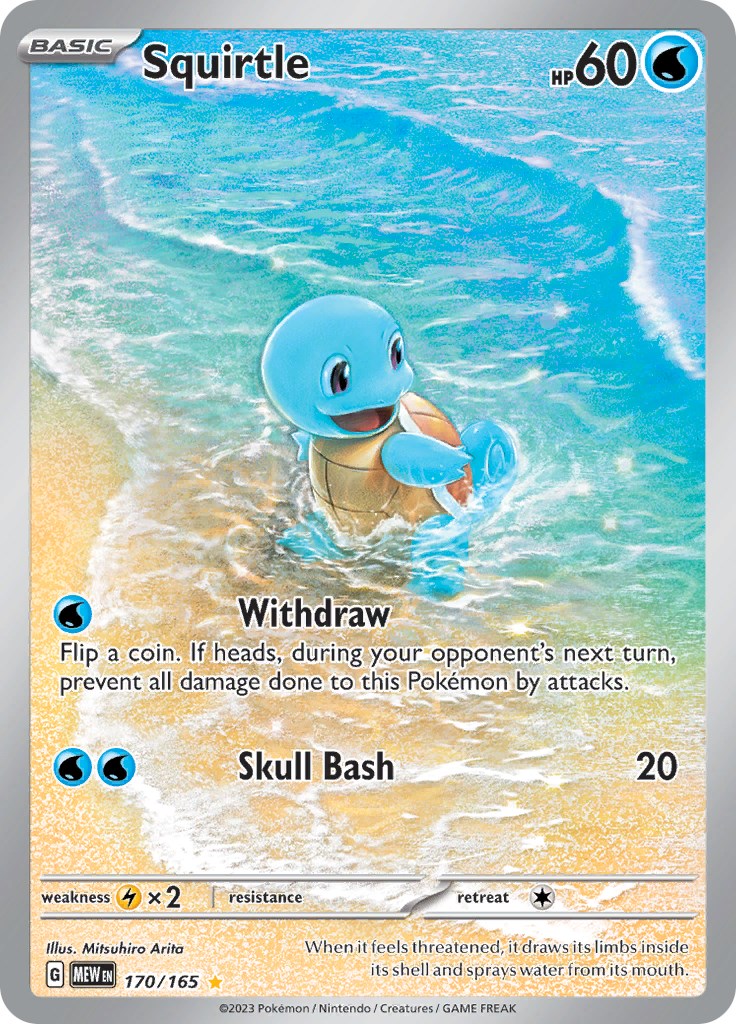 Squirtle (170/165) [Scarlet & Violet 151] | Tabernacle Games