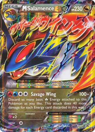 M Salamence EX (XY171) (Jumbo Card) [XY: Black Star Promos] | Tabernacle Games