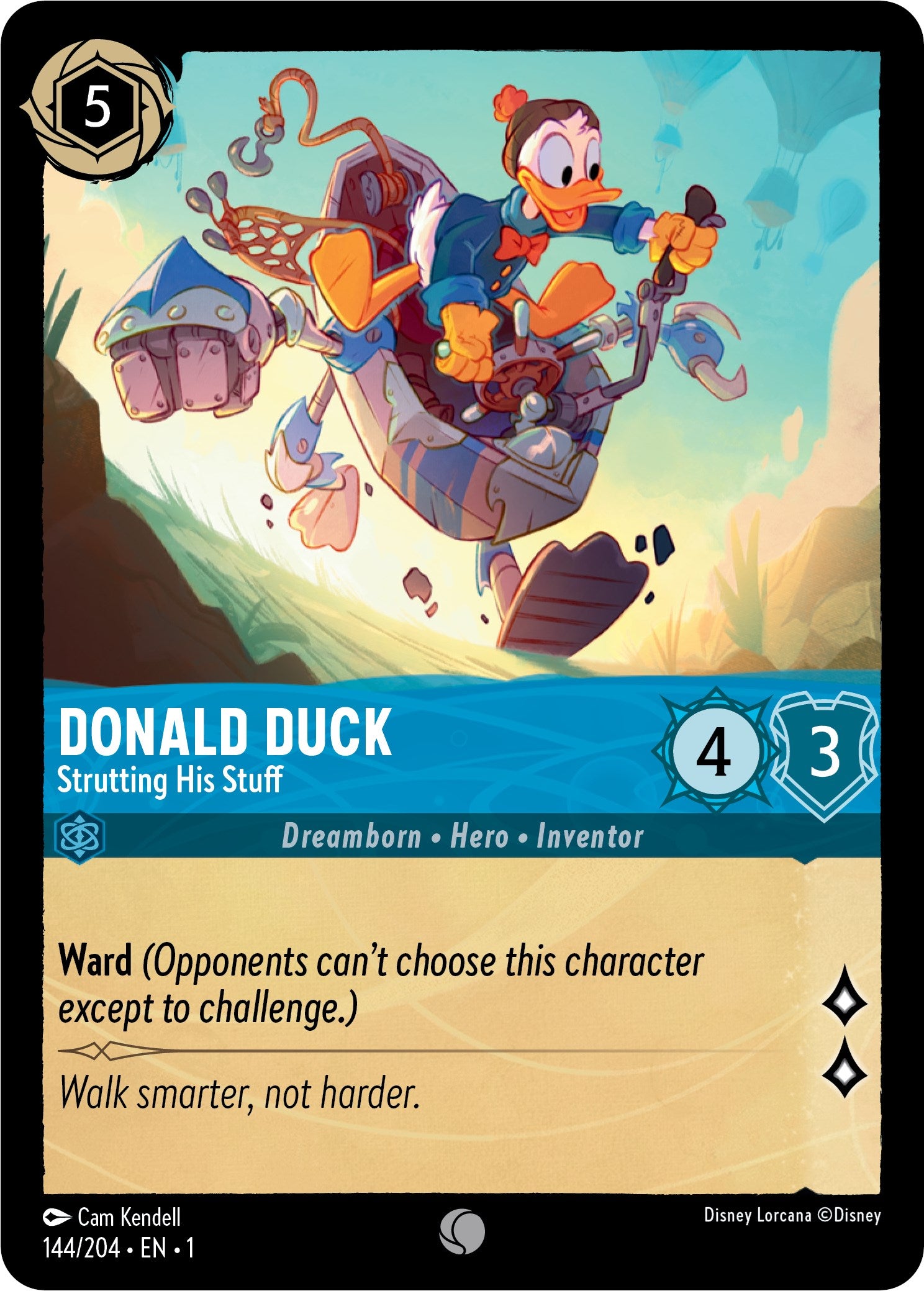 Donald Duck - Strutting His Stuff (144/204) [The First Chapter] | Tabernacle Games