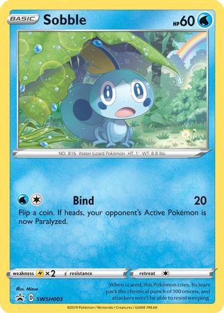 Sobble (SWSH003) [Sword & Shield: Black Star Promos] | Tabernacle Games