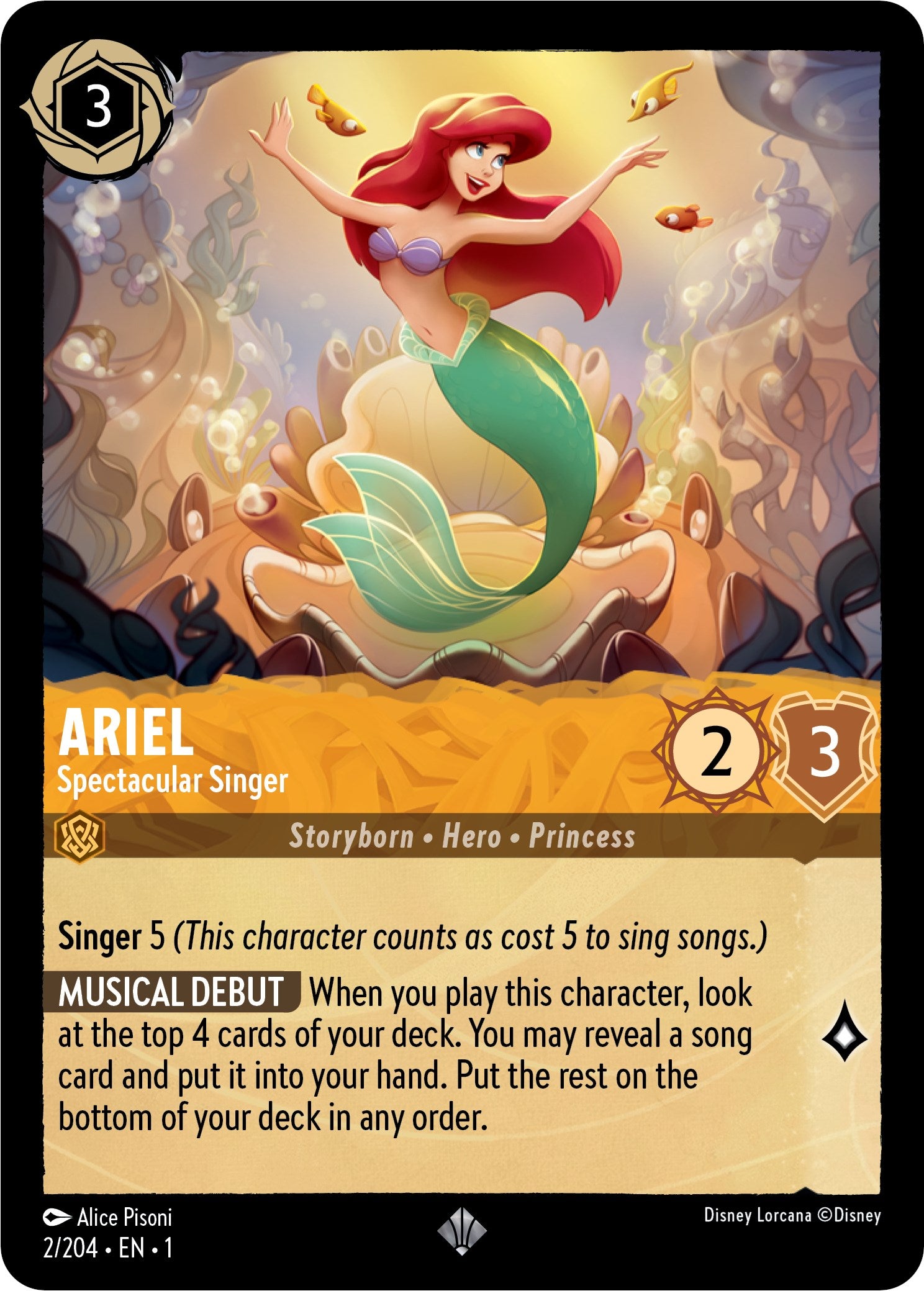 Ariel - Spectactular Singer (2/204) [The First Chapter] | Tabernacle Games