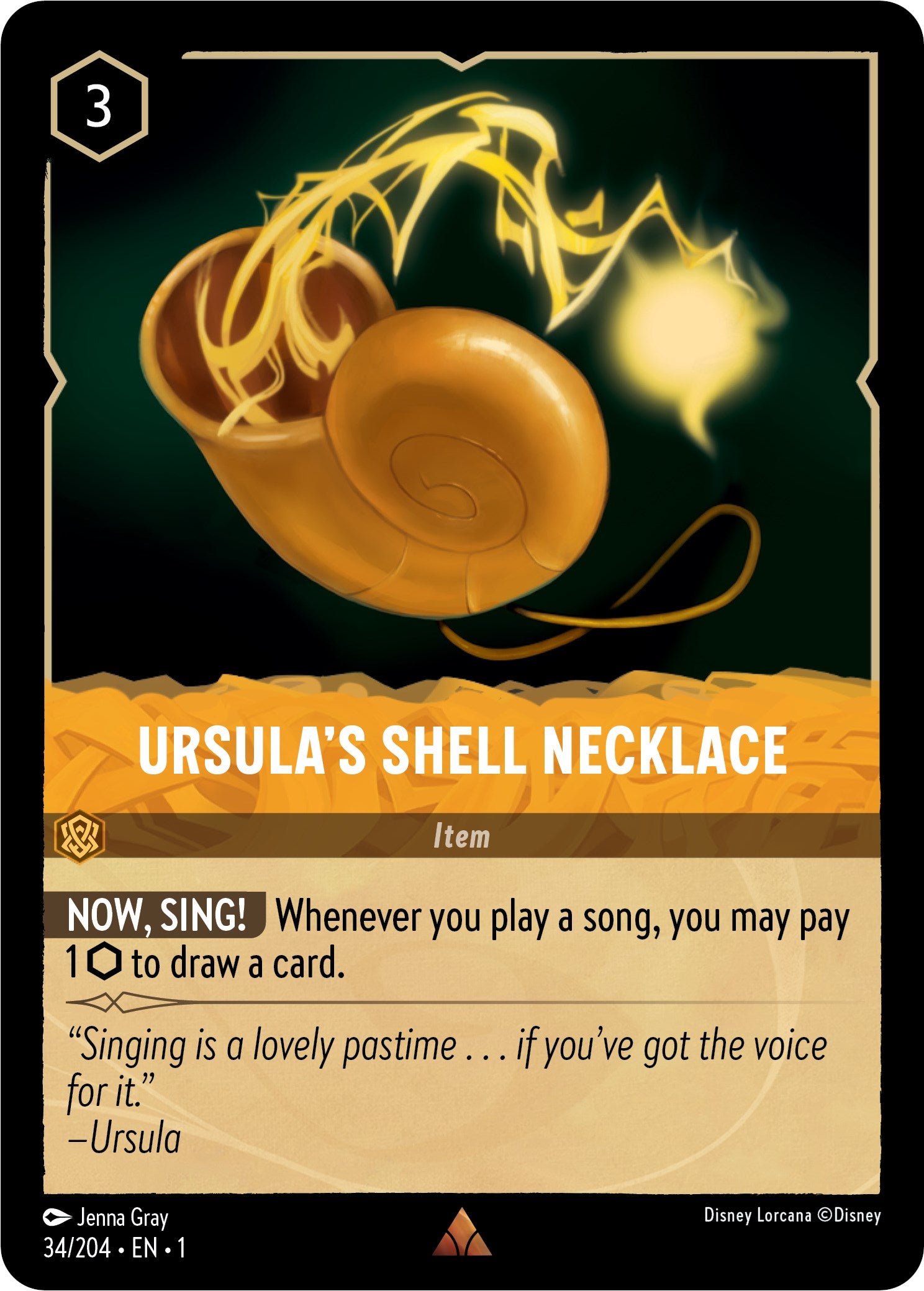 Ursula's Shell Necklace (34/204) [The First Chapter] | Tabernacle Games
