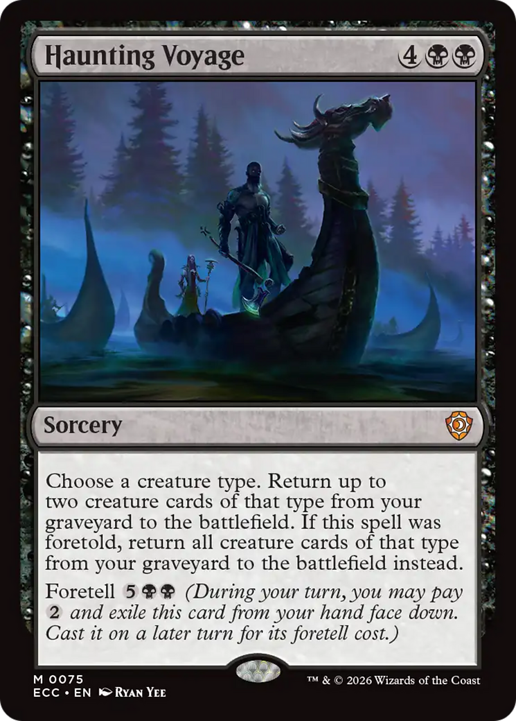 Haunting Voyage [Lorwyn Eclipsed Commander] | Tabernacle Games