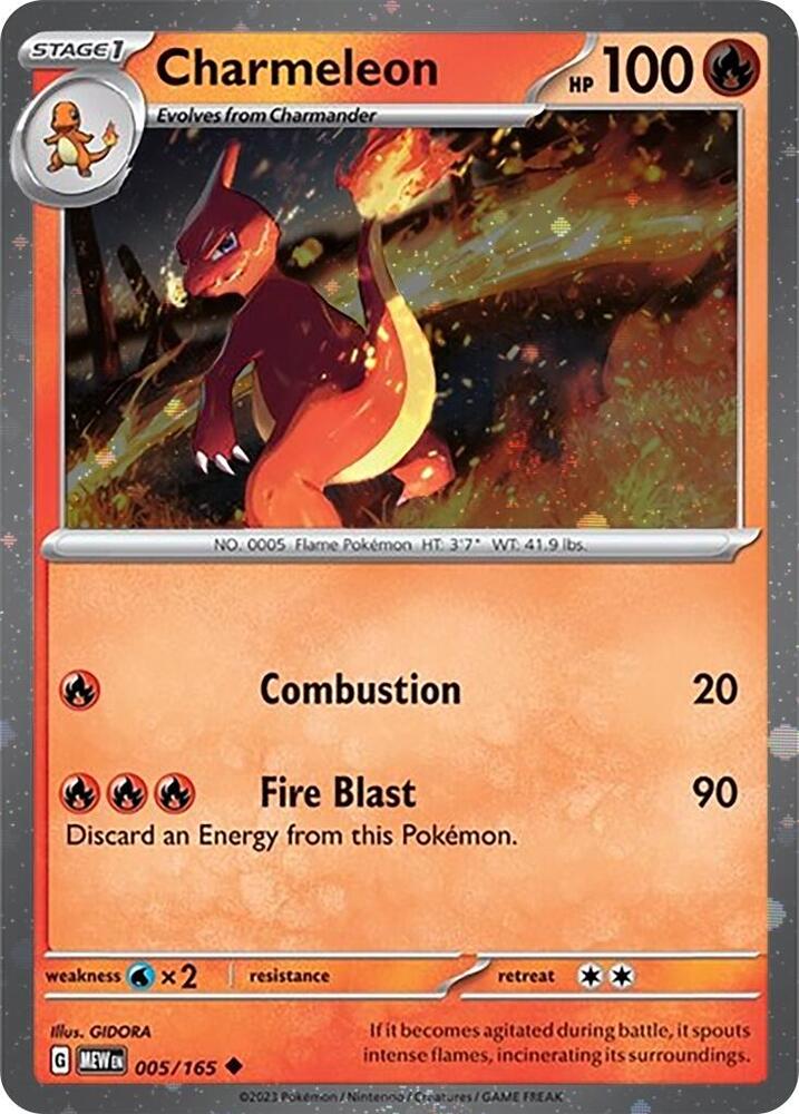 Charmeleon (005) (Cosmos Holo) [Scarlet & Violet: Black Star Promos] | Tabernacle Games