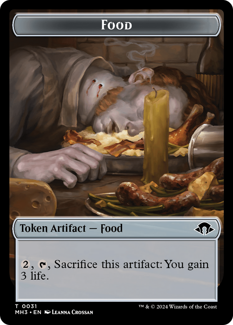 Eldrazi Spawn // Food Double-Sided Token [Modern Horizons 3 Tokens] | Tabernacle Games
