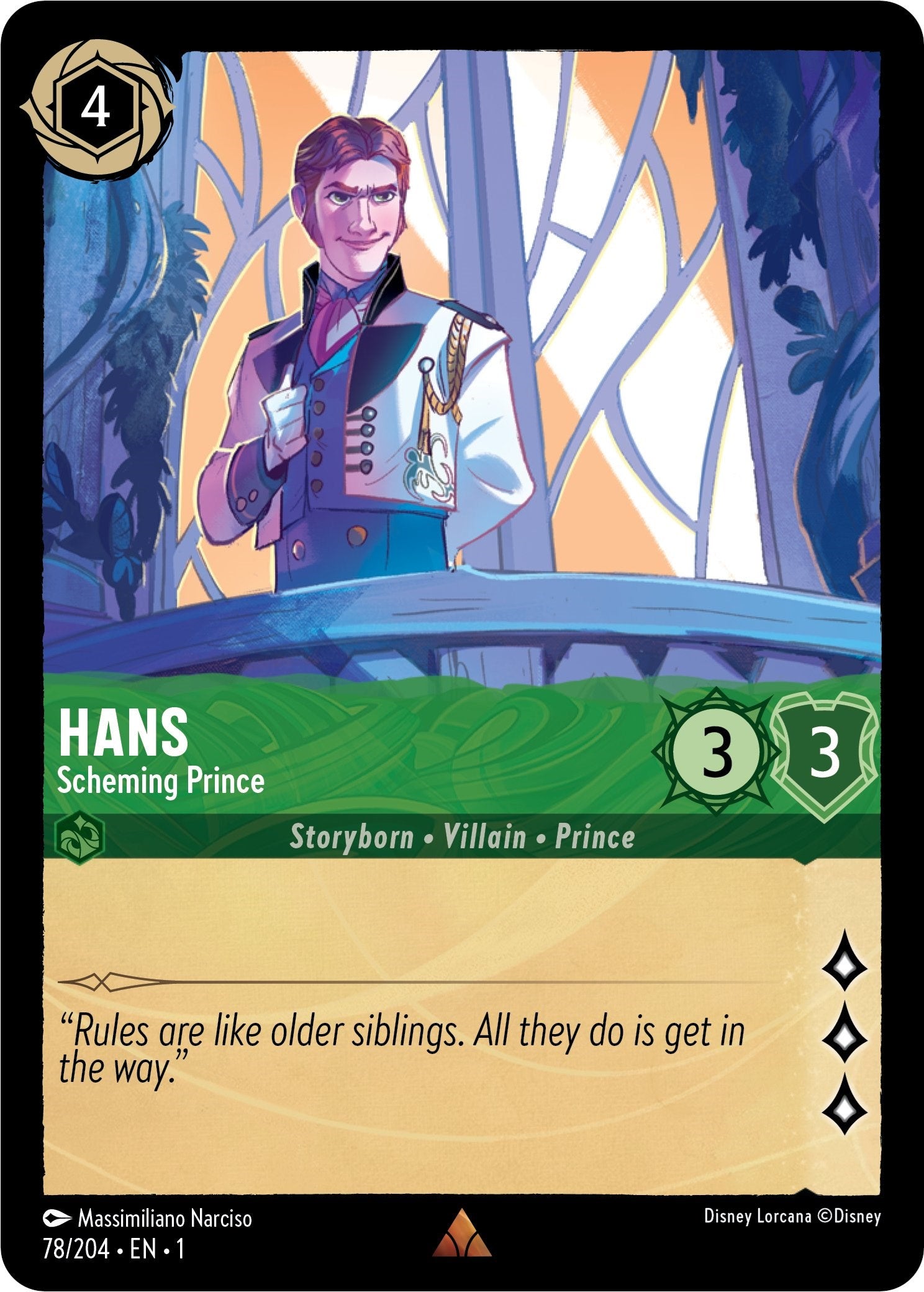 Hans - Scheming Prince (78/204) [The First Chapter] | Tabernacle Games