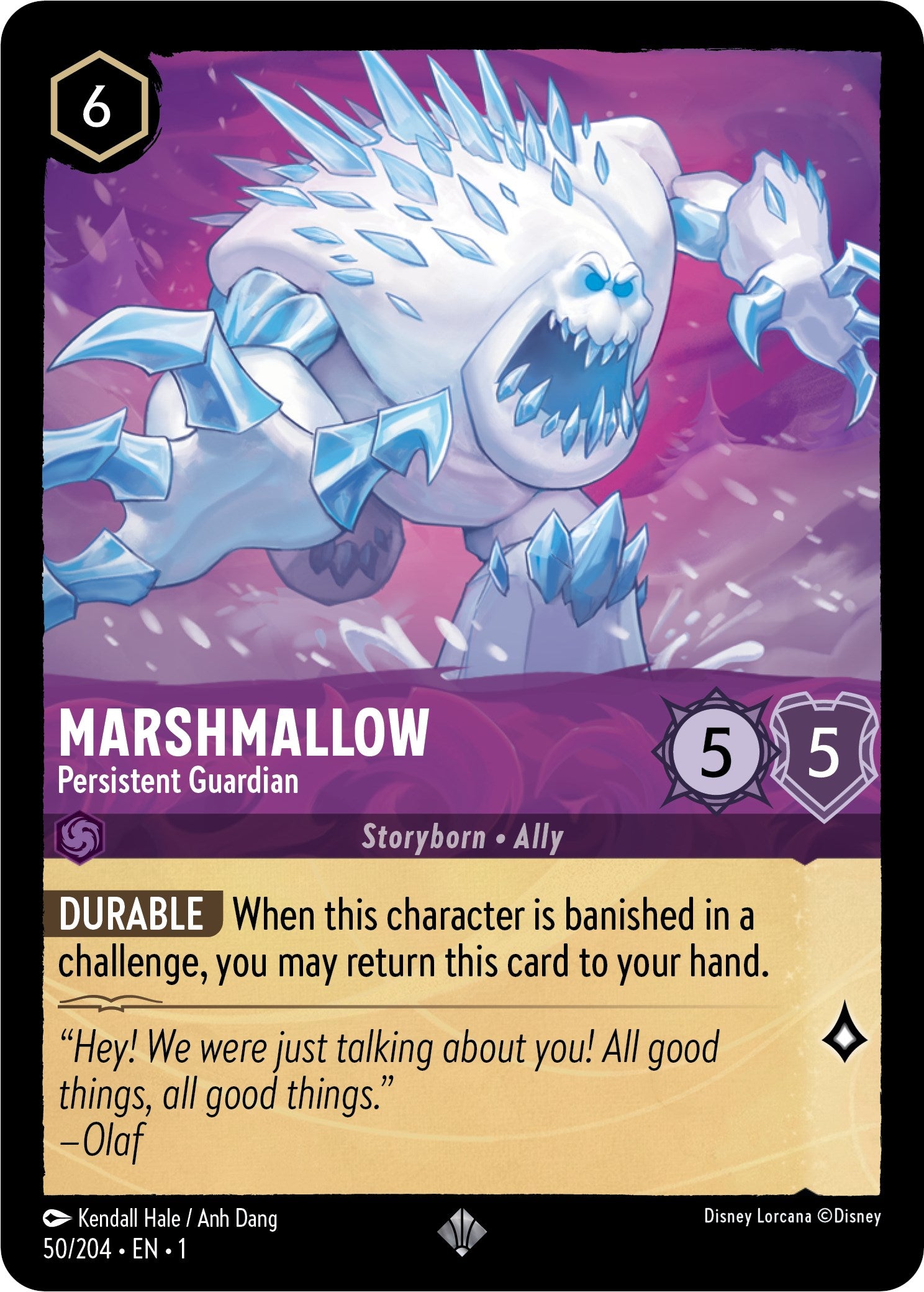 Marshmallow - Persistent Guardian (50/204) [The First Chapter] | Tabernacle Games