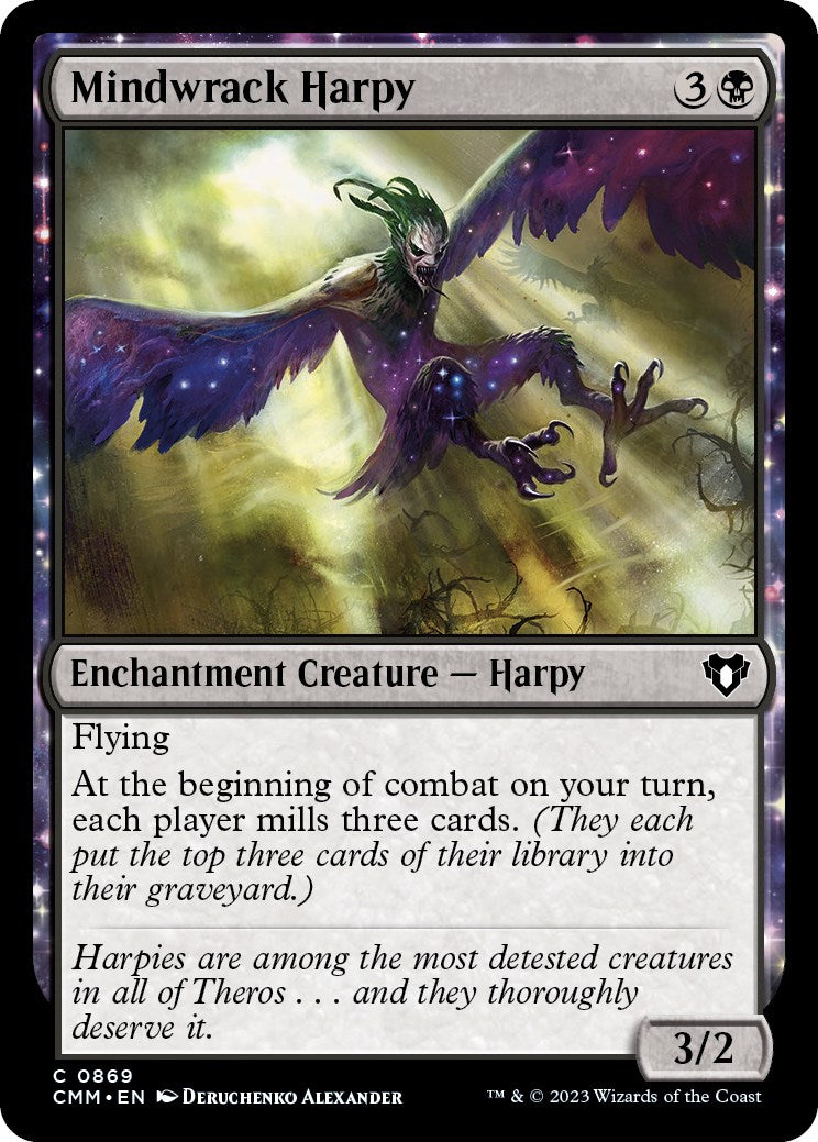 Mindwrack Harpy [Commander Masters] | Tabernacle Games