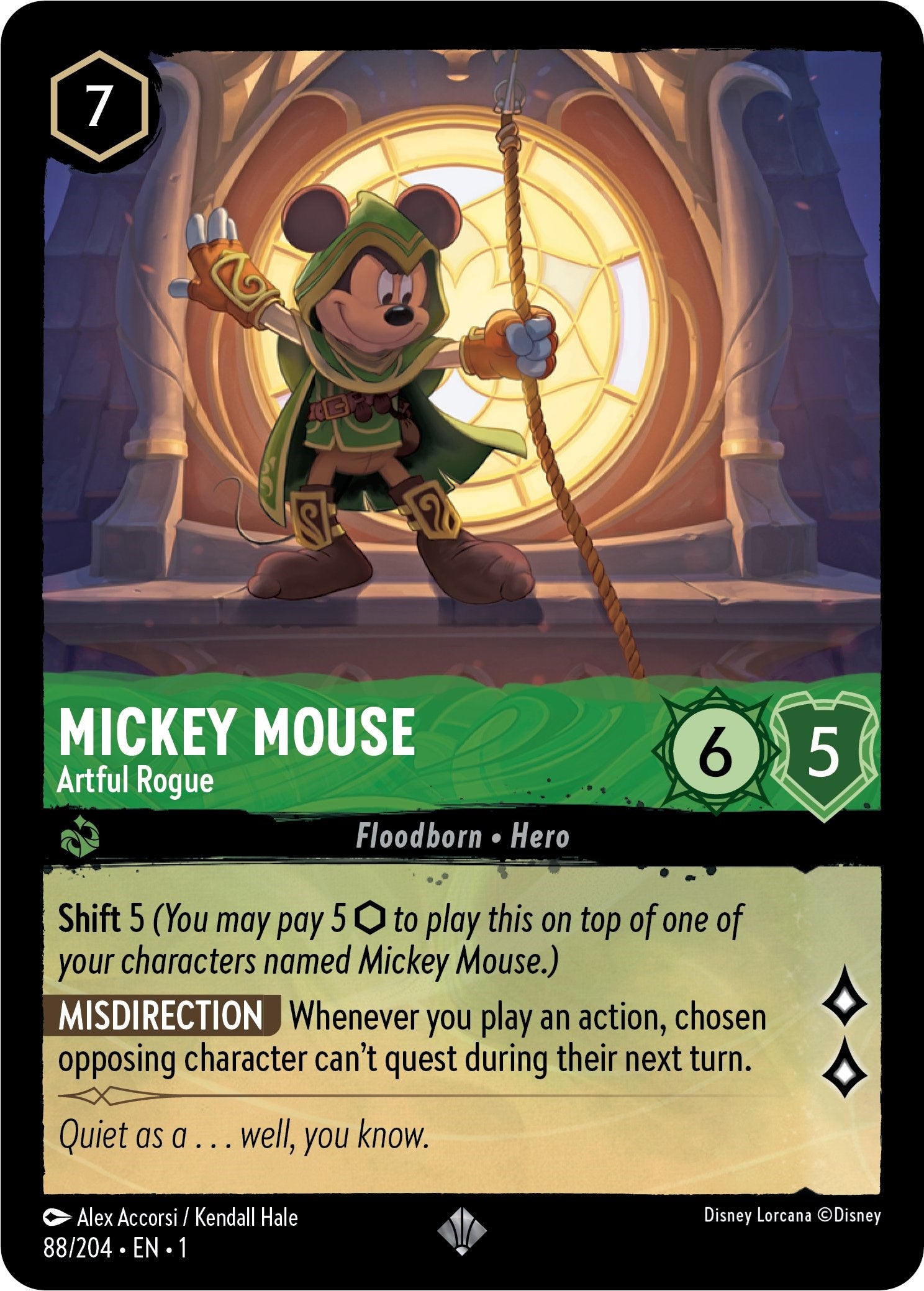 Mickey Mouse - Artful Rogue (88/204) [The First Chapter] | Tabernacle Games