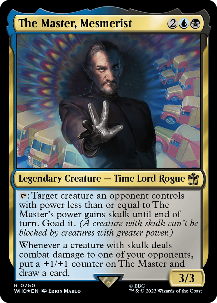 The Master, Mesmerist (Surge Foil) [Doctor Who] | Tabernacle Games