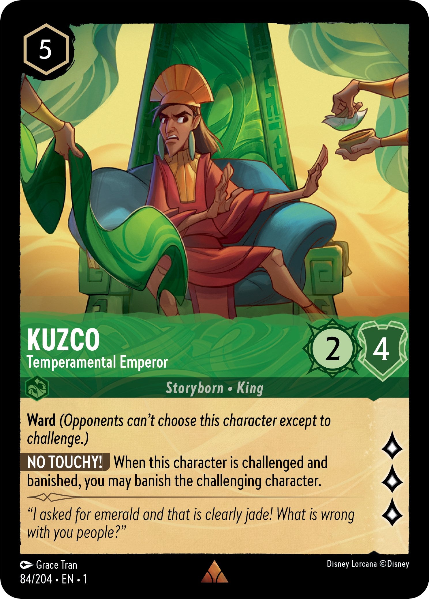 Kuzco - Temperamental Emperor (84/204) [The First Chapter] | Tabernacle Games