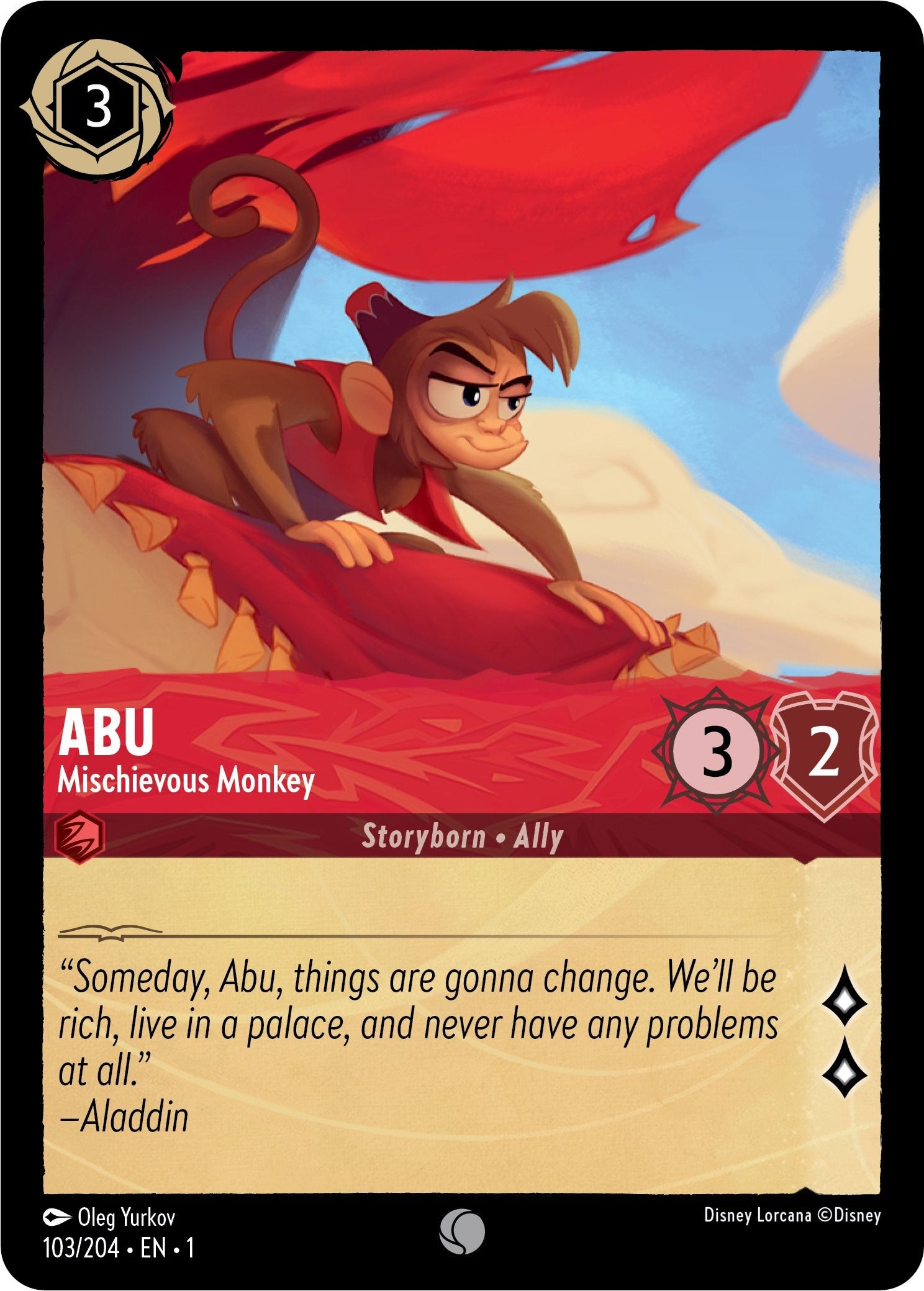 Abu - Mischievous Monkey (103/204) [The First Chapter] | Tabernacle Games