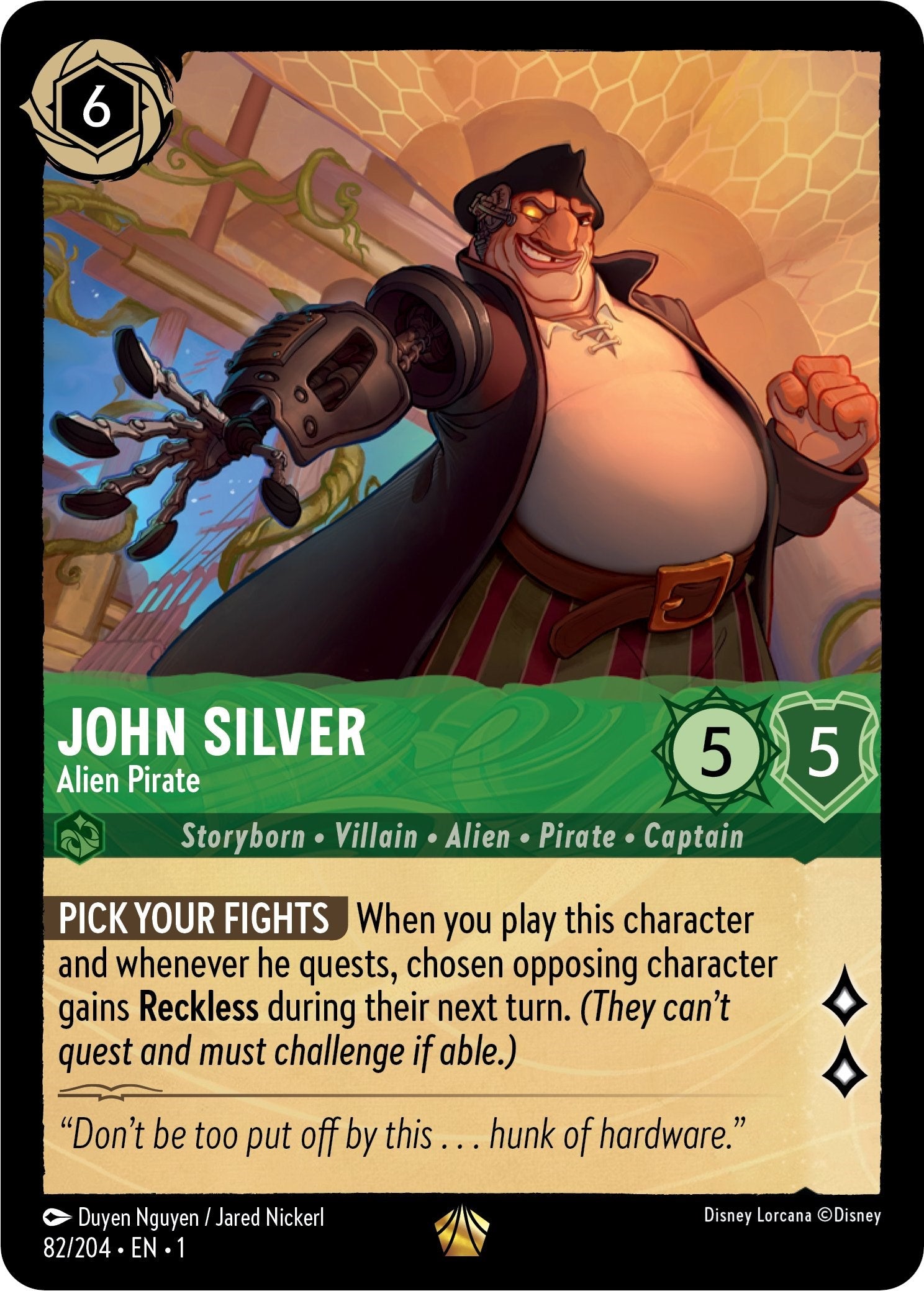 John Silver - Alien Pirate (82/204) [The First Chapter] | Tabernacle Games