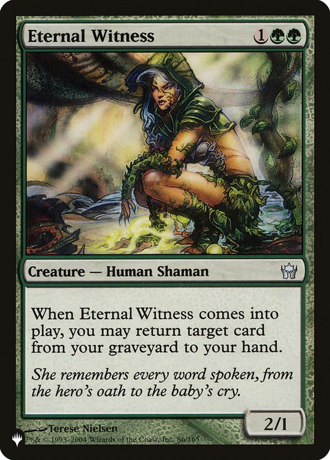 Eternal Witness [The List] | Tabernacle Games