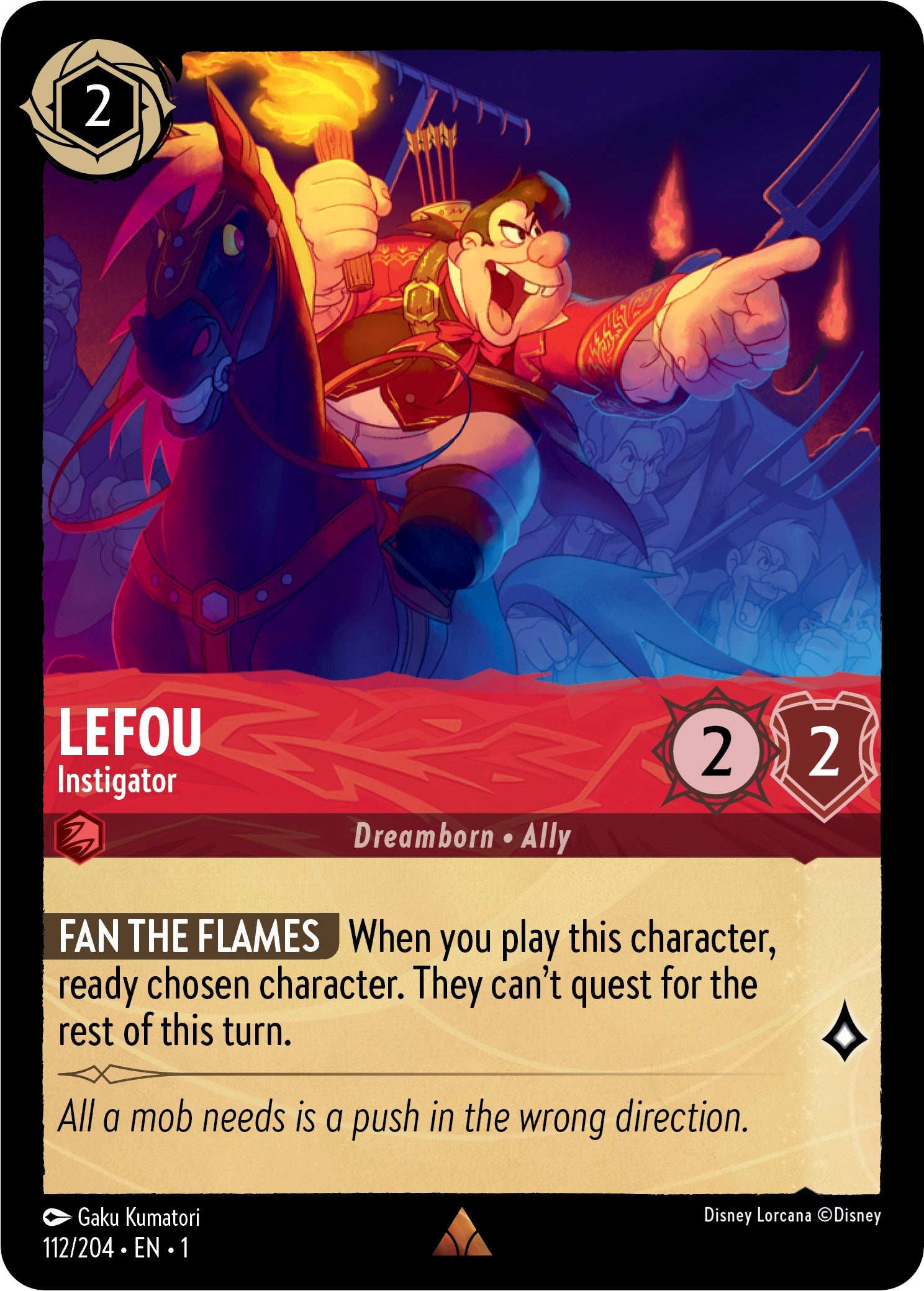 Lefou - Instigator (112/204) [The First Chapter] | Tabernacle Games