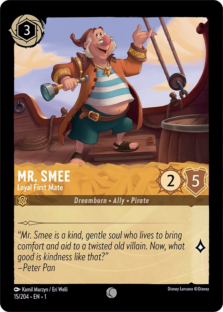 Mr. Smee - Loyal First Mate (15/204) [The First Chapter] | Tabernacle Games