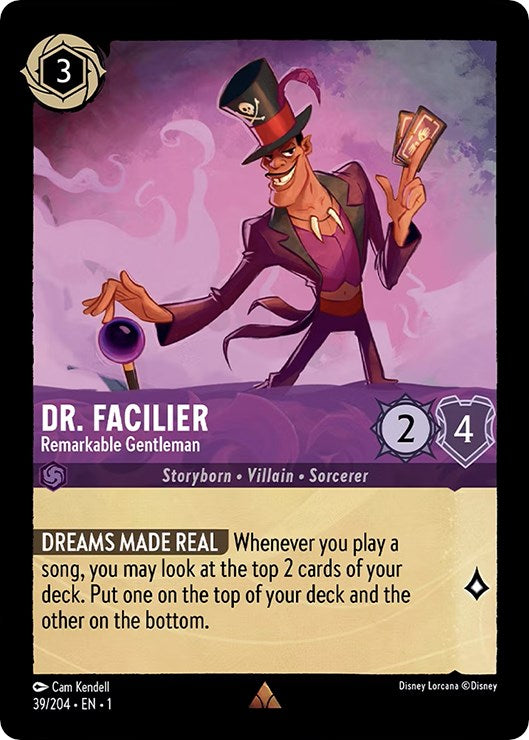 Dr. Facilier - Remarkable Gentleman (39/204) [The First Chapter] | Tabernacle Games