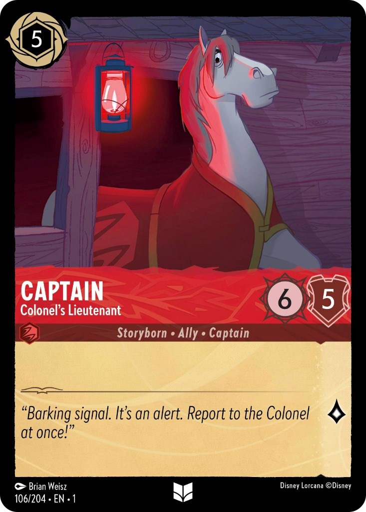 Captain - Colonel's Lieutenant (106/204) [The First Chapter] | Tabernacle Games