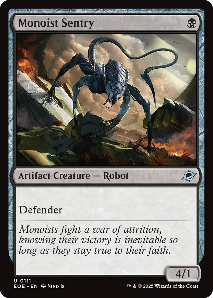 Monoist Sentry [Edge of Eternities] | Tabernacle Games