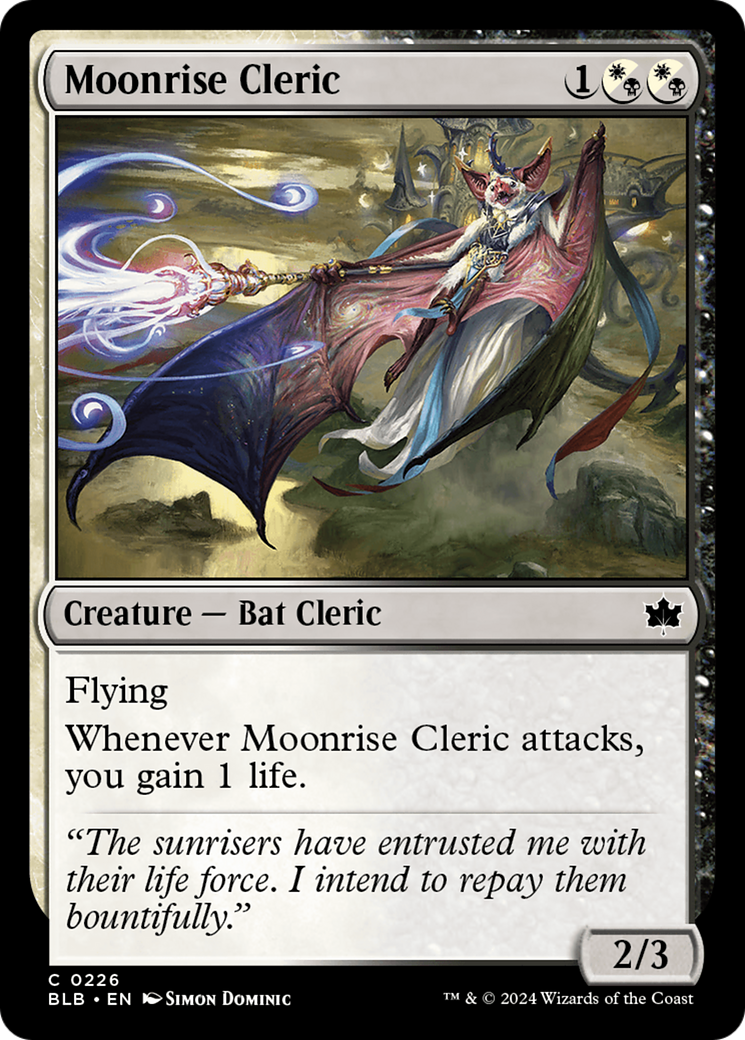 Moonrise Cleric [Bloomburrow] | Tabernacle Games