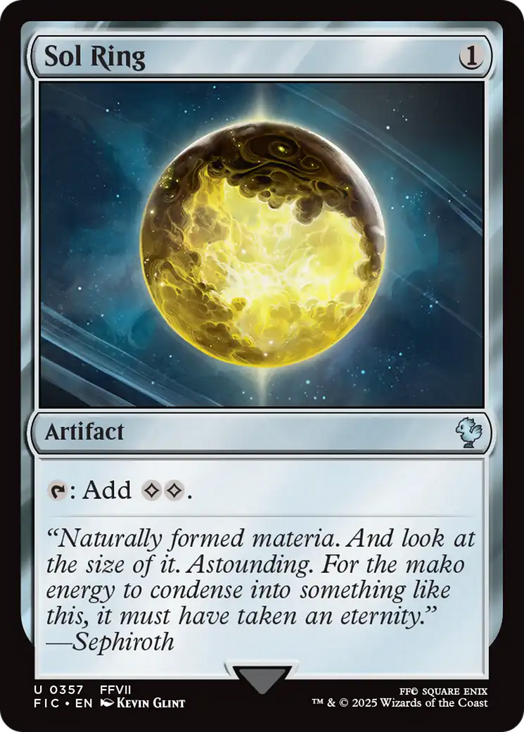 Sol Ring (0357) [FINAL FANTASY Commander] | Tabernacle Games